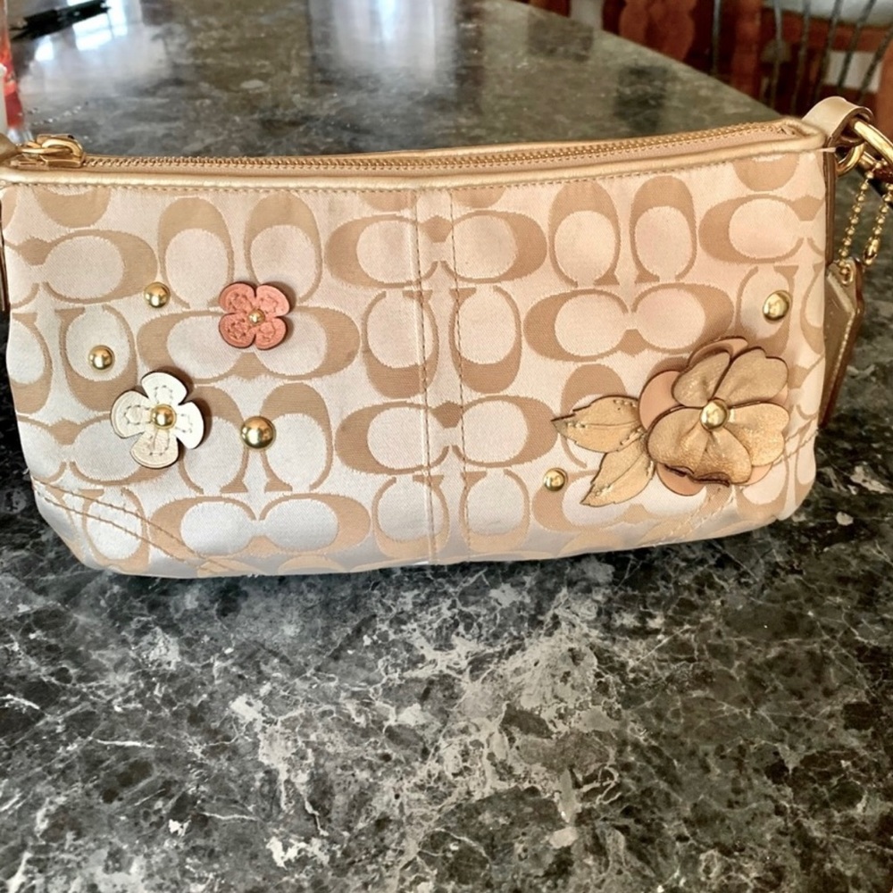 COACH Canvas Shoulder Bag
